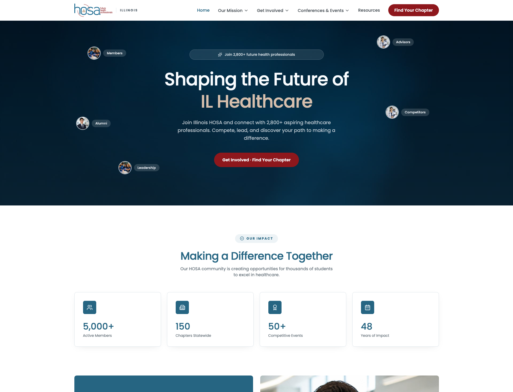 Illinois HOSA homepage